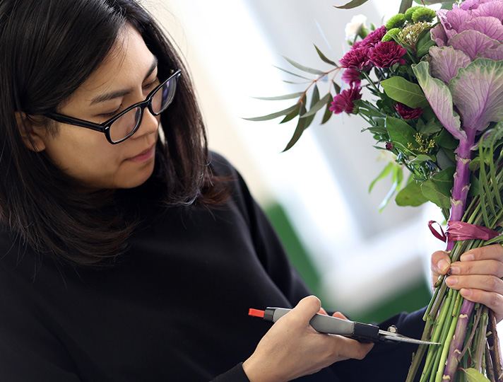 Floristry demonstration